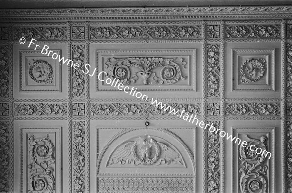 SOME DETAILS OF CEILING IN CONFERENCE ROOM FORMERLY DINNING ROOM